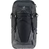 Mochila Deuter Futura Pro 38 L — mochila de senderismo y montañismo de 38 litros, espalda ventilada, cinturón lumbar, cinturón pectoral, negra
