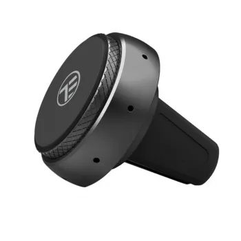 Kit de ambientador para coche Tellur FreshDot Lemon – soporte para rejilla de ventilación, gris