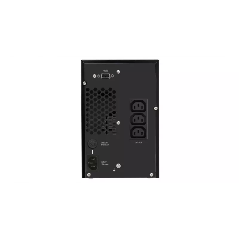 Infosec E4 Value 1000 sistema de alimentación ininterrumpida (SAI) doble conversión (online) 1 kVA 3 salidas AC