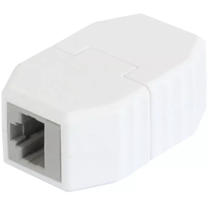 Acoplador RJ45 ALLNET TP-TP CAT6A 8 polos magnético compatible con PoE 10G