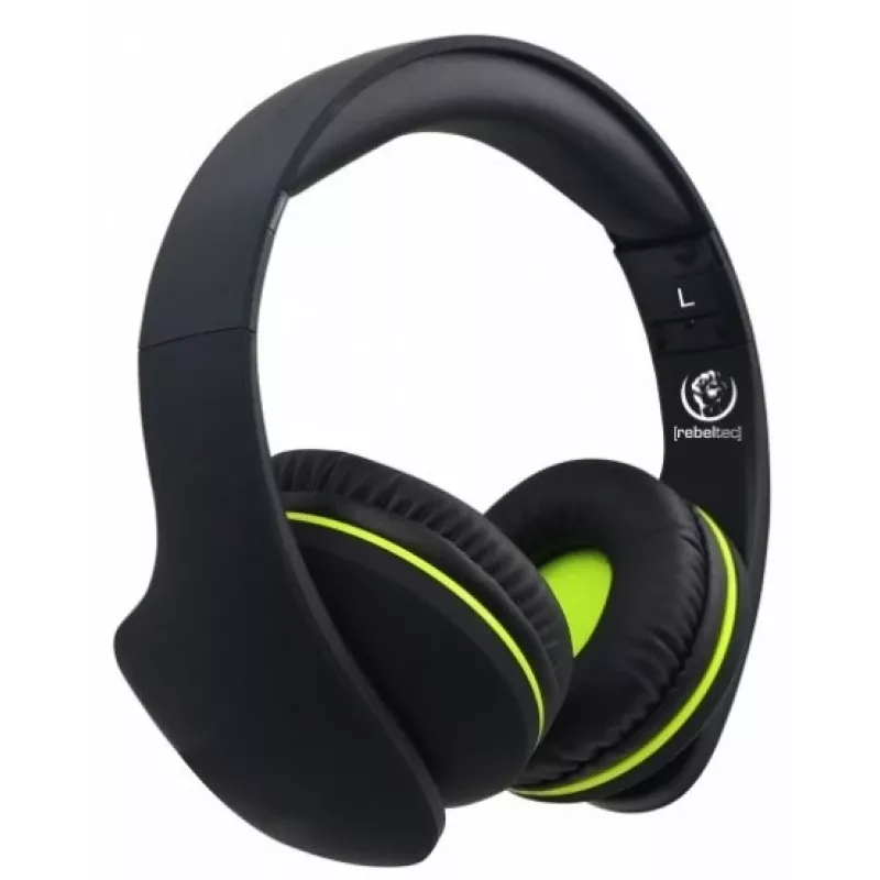 Auriculares Bluetooth Circum-Aural Rebeltec Viral - Negro