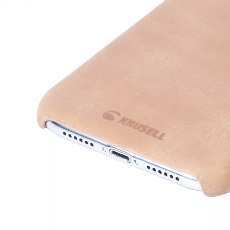 Funda para smartphone Krusell Sunne para Apple iPhone XS – vintage nude