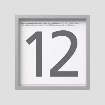 Siedle Infomodul IM 700-0 SM plata metalizado (210012695-00)