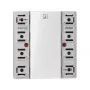 Jung LS 52921 ST módulo de pulsador KNX universal, 2 elementos, F50, serie LS
