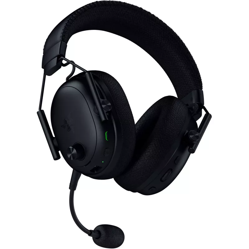 BlackShark V3 Pro, Auriculares gaming negros, ANC, dongle de 2,4 GHz, Bluetooth, USB, jack de 3,5 mm