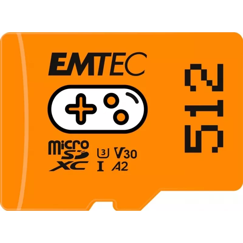 Tarjeta MicroSDXC Emtec Gaming 512 GB
