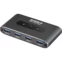 SpeaKa Professional Switch USB 3.2 Gen 1 de 2 puertos (USB 3.0) Gris (SP-13712096)