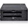 ICY DOCK - MB024SP-B - flexiDOCK marco de intercambio sin bandeja para 4x SSD/HDD SAS/SATA de 2,5 para bahía de 5,25