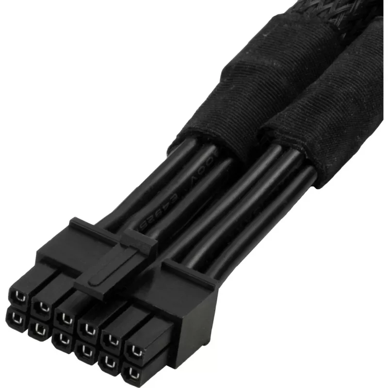 Cable de alimentación SILVERSTONE SST-PP12-PCIE conector 12V PCIe para tarjetas gráficas