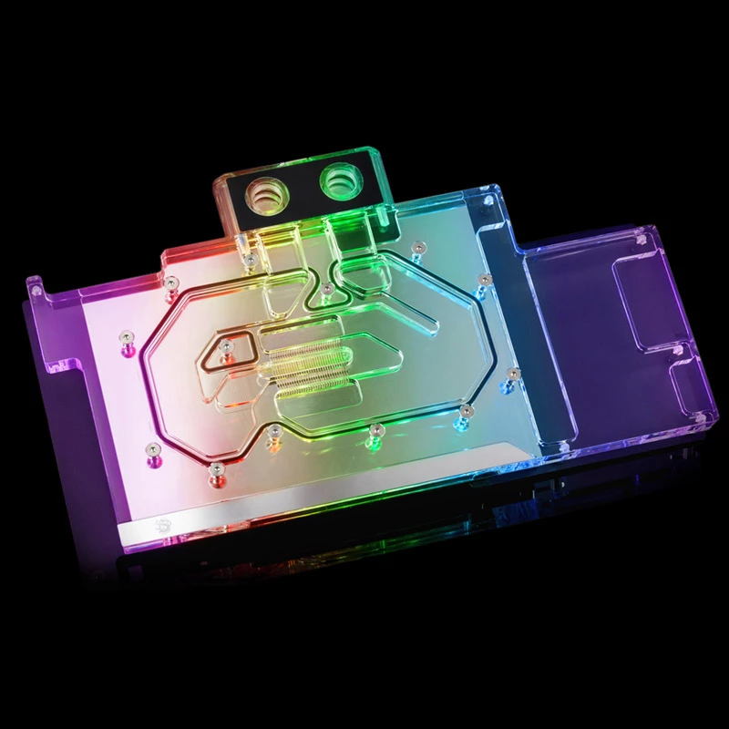 Bitspower International Bitspower BP-VG3080AST - transparente - bloque de agua - líquido - acrílico - cobre - níquel - ASUS ROG Strix GeForce RTX 3080 - 153 mm