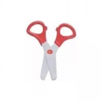 Wedo 74 72 Tijeras universales de corte recto rojas tijeras de oficina y manualidades (7472)