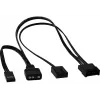 Ventilador de carcasa AEROCOOL Saturn 12F ARGB de 120 mm, 120x25 mm, 12 V, PWM, 1000 rpm, 35,8 CFM, 19,6 dB