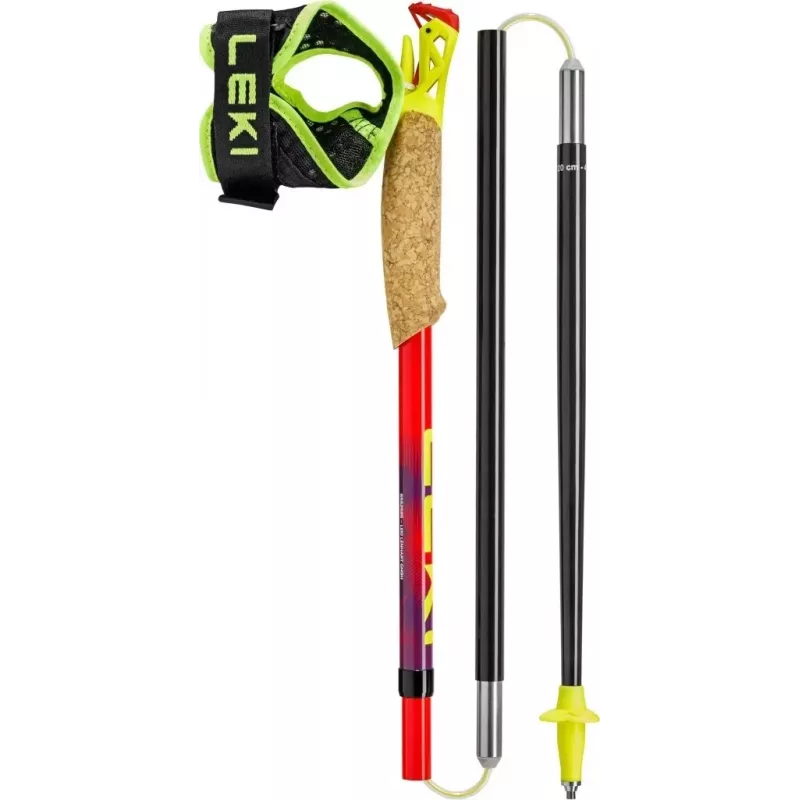 Bastones de trekking LEKI TRL ULTRATRAIL FX ONE, 125cm Red