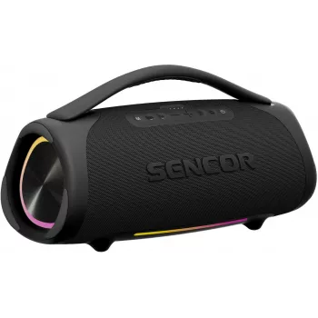 Altavoz portátil SENCOR RESONEXMAXI, 100 W, IPX7 sumergible, batería de 10.000 mAh, Bluetooth 5.3, carga USB-C