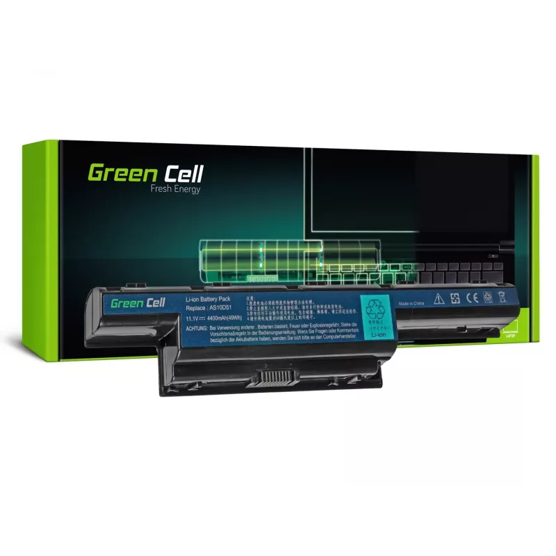 Batería de repuesto para portátil Green Cell AC06