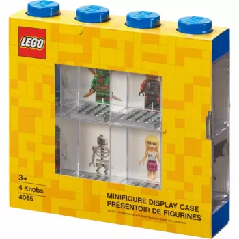 Room Copenhagen LEGO Vitrina para minifiguras Azul (azul/transparente)