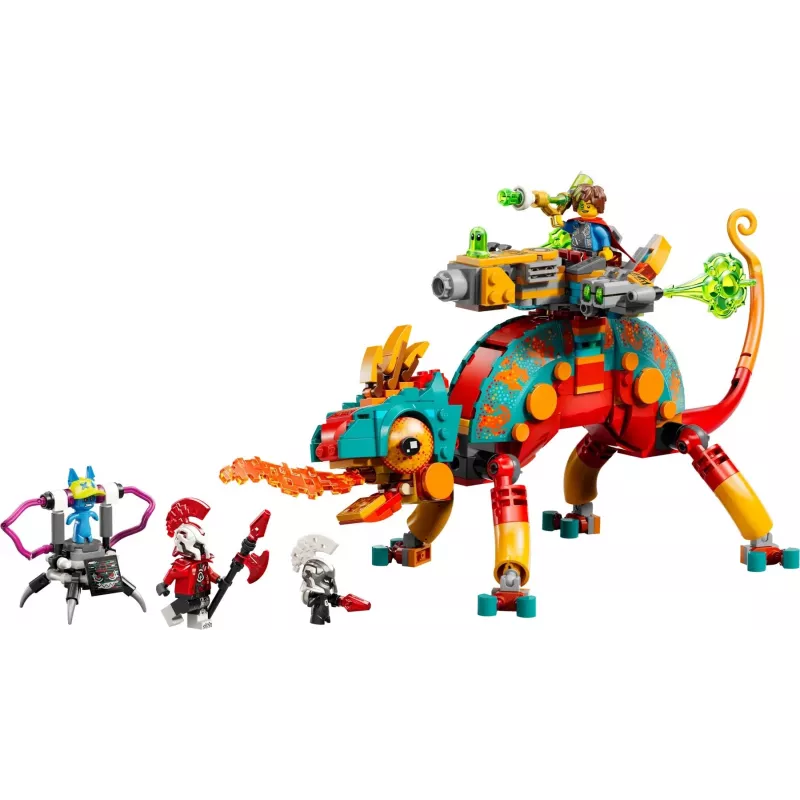 Juguete de construcción LEGO 71492 Dreamzz Set de juego Camaleón de fuego de Mateo, modelo de bloques para construir con imaginación