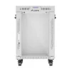 Armario rack Lanberg FF01-6615-12SL 15U rack independiente Gris