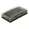 Hub USB DeLOCK 4 puertos externo USB 2.0 480 Mbit/s