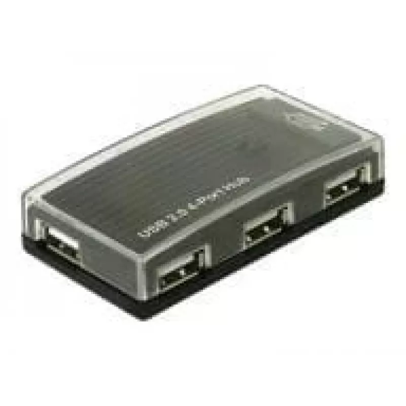 Hub USB DeLOCK 4 puertos externo USB 2.0 480 Mbit/s