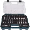 Juego de fresas Makita D-74778