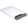 Carcasa HDD Argus GD-25000, USB 3.0, transparente