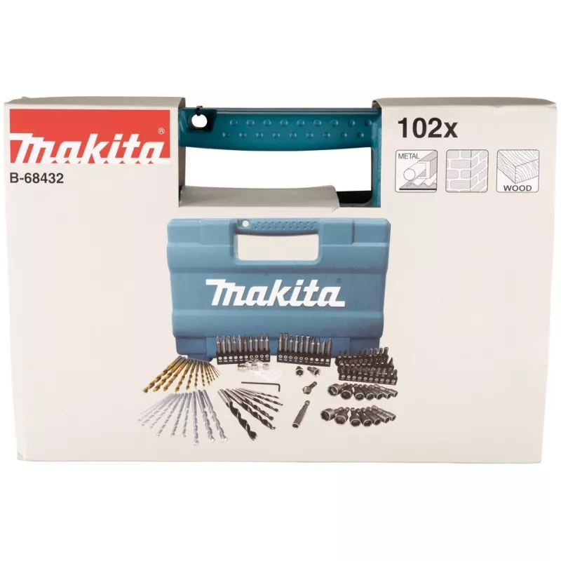 Set de brocas y puntas B-68432 (102 piezas)