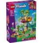 Juguete de construcción LEGO Friends 42666 set de juego casa del árbol fiesta de cumpleaños de gatos, 321 piezas, 6+ años, 180×160×100 mm