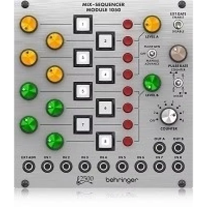 Behringer 1050 MIX-SEQUENCER-MODUL 2500 Series módulo sintetizador modular