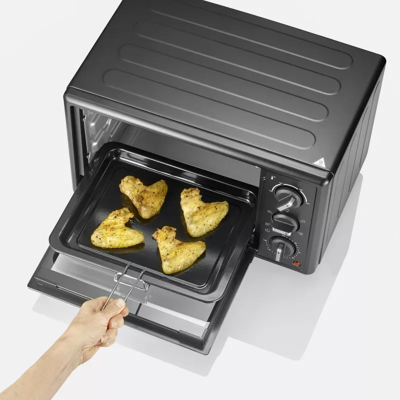 Horno eléctrico de mesa SEVERIN TO 2079 — capacidad 20 l, 1600 W, negro