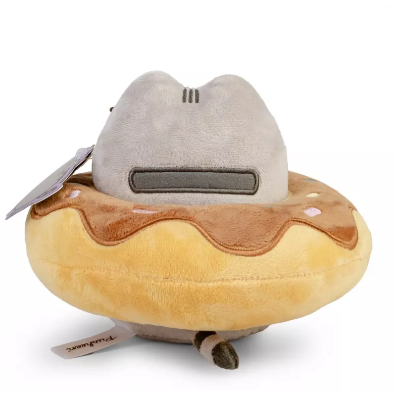 Mascota Pusheen in a Chocolate Donut