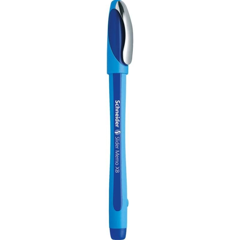 Bolígrafo Schneider Slider Memo XB Azul 10 unidades (50-150203)
