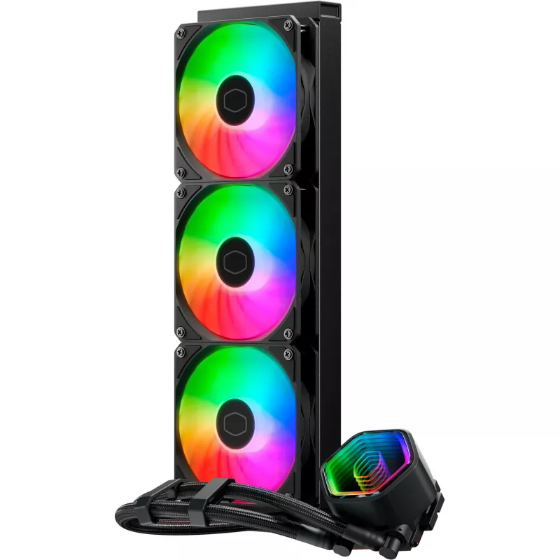 Kit de refrigeración líquida Cooler Master MasterLiquid 360 Core II 12 cm Negro