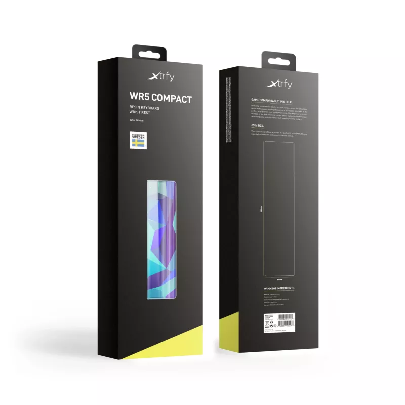 Reposamuñecas CHERRY XTRFY WR5 Compact Litus Resin 325x80x19mm