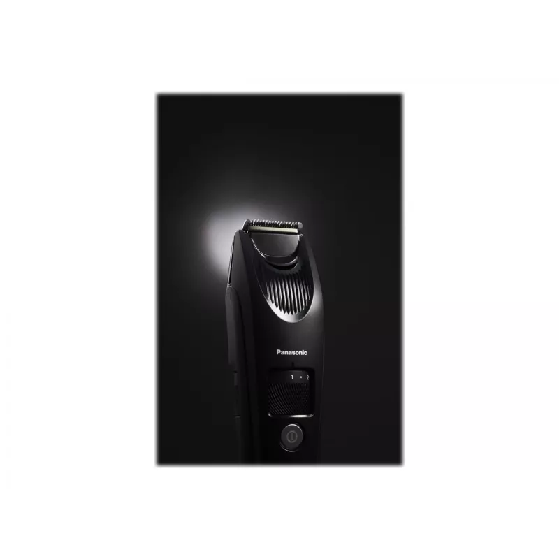 Recortadora de barba Panasonic ER-SB40-K803 — 0,5–10 mm, 19 niveles, Li-Ion, inalámbrica/con cable, negra