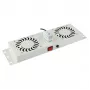 Accesorio de rack Lanview RAF115WH 2 ventiladores blanco acero