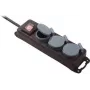 Alargador de corriente Bachmann 349.045 1,5 m 3 tomas de corriente para exterior Negro Azul