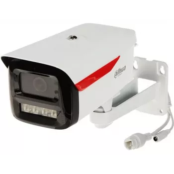Cámara IP DAHUA IPC-HFW2249M-S-LED-0360B con iluminación LED, videovigilancia en red