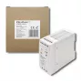 Qoltec Fuente de alimentación para carril DIN | 40W | 12V | 3,33A | Blanco | perfil bajo