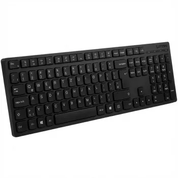 Lenovo Professional - Teclado - Tamaño completo - Inalámbrico - 2,4 GHz, Bluetooth - QWERTZ - Alemán - Gris - caja marrón (4Y41R64517)