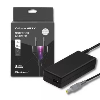 Qoltec 50093 Fuente de alimentación/adaptador 90 W Negro