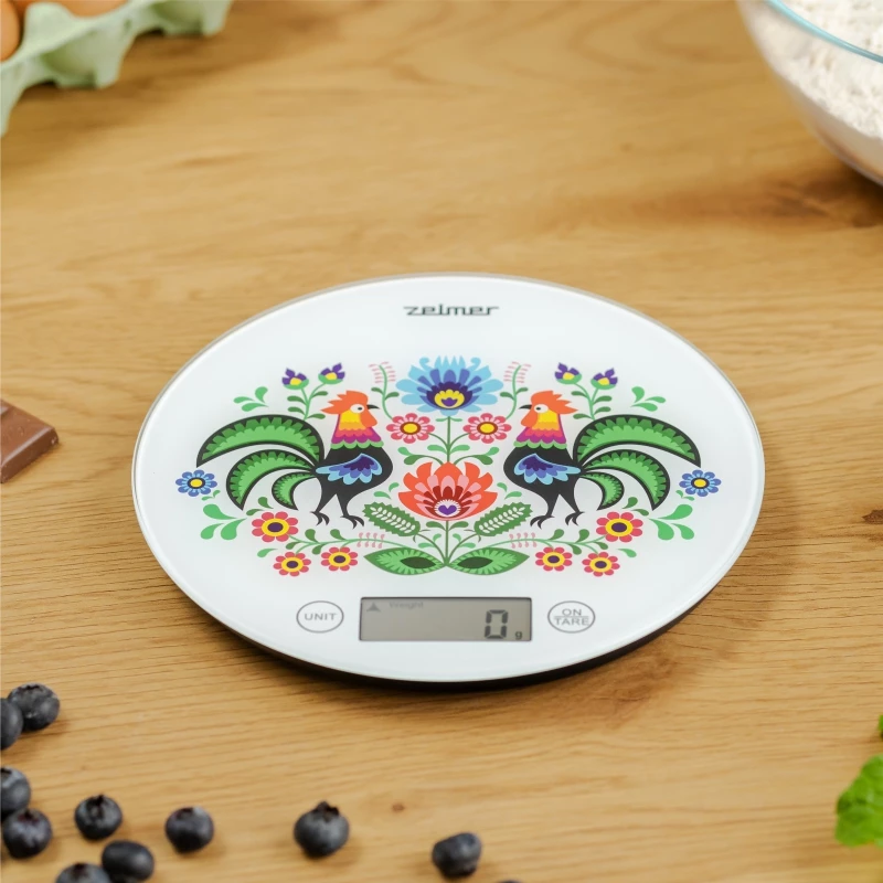 Báscula de cocina Zelmer ZKS1611 Koguty