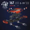 Puzzle 3D Ravensburger Dodge Challenger R/T Scat Pack Widebody – serie Iconics, réplica a escala