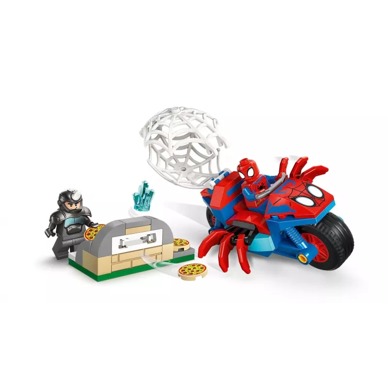 LEGO MARVEL 11206 Spidey en su moto contra Rhino