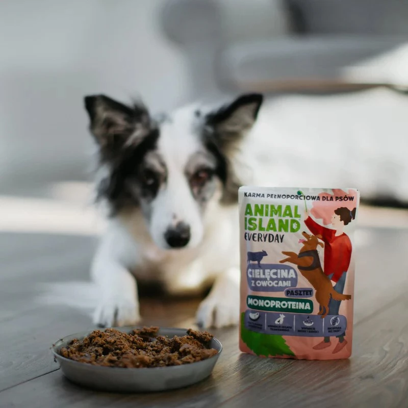ANIMAL ISLAND Everyday Monoproteico ternera - comida húmeda para perros - 300g