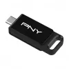 PNY Elite, 64 GB, USB Type-C, 3.2 Gen 1 (3.1 Gen 1), 120 MB/s, Dia, Negro