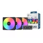Montech GF120 V2 ARGB módulo ventilador para caja de ordenador 12 cm negro 3 uds.
