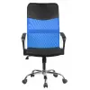 Topeshop KRZESŁO NEMO NIEBIESKIE silla de oficina/ordenador asiento acolchado respaldo de malla