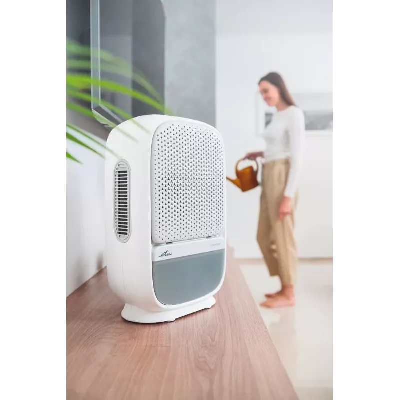 Deshumidificador ETA ETA163090000 60 W, depósito de 1,2 litros – deshumidificador compacto para el hogar