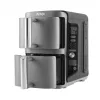 Ninja SL400EU freidora Double 9,5 L 2470 W freidora de aire caliente negra, gris
